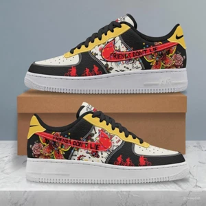 Stranger Things Friends Don’t Lie With Fear Air Force 1 Shoes - Picture 1 of 4