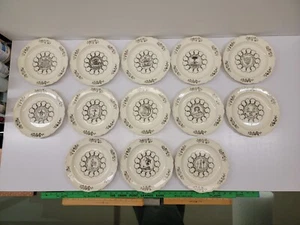 Juego completo de 13 placas estatales coloniales Williamsbu Wedgwood of Etruria & Barlaston - Imagen 1 de 10