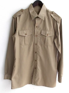 Herren Trachten Hemd beige ca. Gr. S 37-38 - Picture 1 of 2