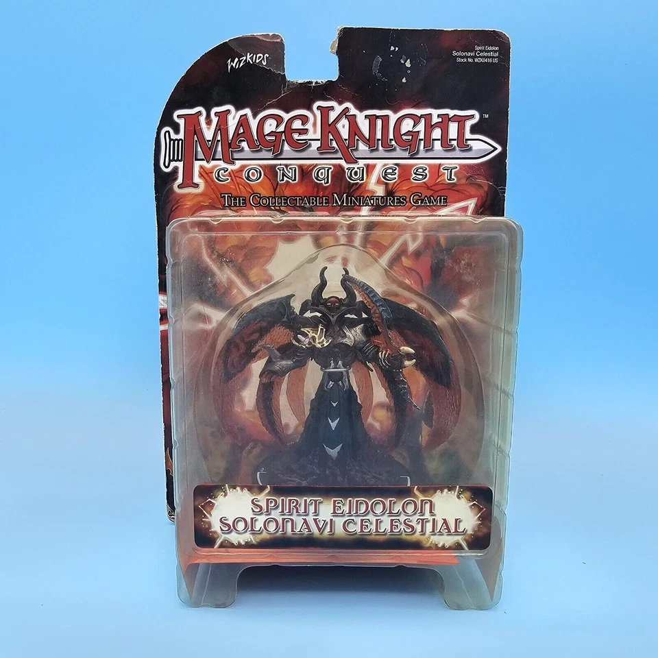 Spirit Eidolon Solonavi Celestial Mage Knight Conquest D&D Wizkids 2003 SEALED! - Image 1 of 1