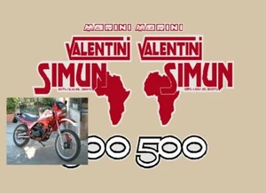 MOTO MORINI CAMEL 500 VALENTINI ADESIVI STICKERS - Picture 1 of 1