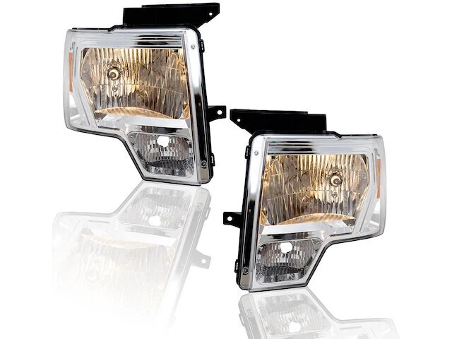 Headlight Assembly Set For 09-14 Ford F150 WD53V2 - Image 1 of 1