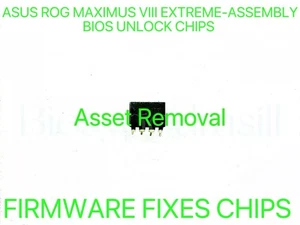 ASUS ROG MAXIMUS VIII EXTREME-ASSEMBLY, NO PASSWORD BIOS CHIP LATEST VERSION - Afbeelding 1 van 1