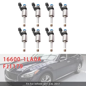 8Pcs Fuel Injector For Infiniti M56 QX56 Q70 5.6L 16600-1LA0A FJ1179 - Picture 1 of 16