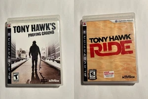 Lote Tony Hawk's Proving Ground (Sony PlayStation 3, 2007) y Tony Hawk Ride PS3 - Imagen 1 de 9
