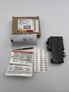Square D HOM115PDF Homeline, 15A, 1P, 120V~ GFCI, Plug On Circuit Breaker - Picture 1 of 10
