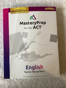 MasteryPrep For The ACT English Teacher Manual Part 1 39A - Bild 1 von 2