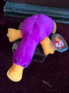 Ty Beanie Babies Patti The Platypus Plush Toy - 4025 - Picture 1 of 4
