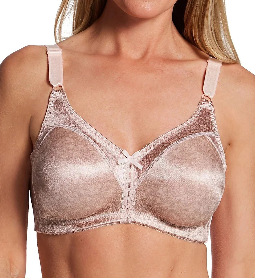 Bali Womens Double Support Wirefree Bra DF3820 PINK 38DD