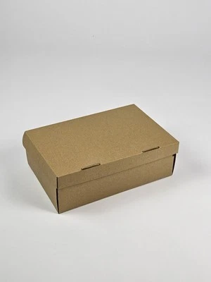 50 Shoe Boxes 12x8x4 Corrugated Cardboard Shoe Boxes. Great For Women’s And Kids - Image 1 of 2