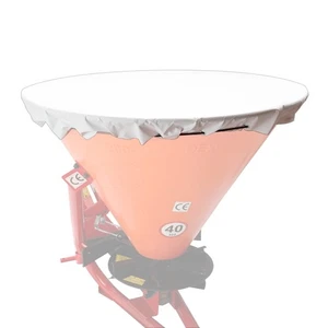 Abdeckplane Plane für 300 Liter Streugerät Düngerstreuer 19887 weiß Ø 116cm - Bild 1 von 3