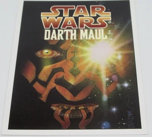Star Wars Jan Duursema SIGNED Darth Maul Dark Horse Comics Card - Picture 1 of 2