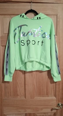 Sudadera con capucha corta Justice Sport talla XL Foto 1 de 2