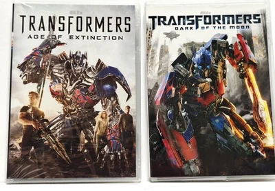 Transformers Dark of the Moon & Age of Extinction DVD Two-Movie Collection. - Image 1 of 4