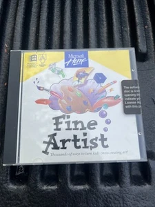 Microsoft Fine Artist-CD Rom-Windows/Macintosh-Microsoft Home 1994 - Picture 1 of 3