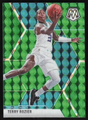 2019-20 Panini Mosaic Green Prizm #72 Terry Rozier Charlotte Hornets - Image 1 of 2