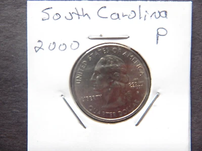 South Carolina  2000 (P) State Quarter - Image 1 of 4