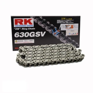 Motorrad Kette XW anello RK 630GSV mit 90 Rollen und Hohlnietschloss offen - Picture 1 of 1