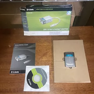 D-Link USB 2.0 Fast Ethernet Adapter - Picture 1 of 5