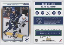 2012-13 Score Gold Rush Zack Kassian #455
