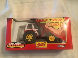 Vintage Majorette 3010/3020 Series Farm Tractor w/Side Cutter MAXI with Tattos - Picture 1 of 4
