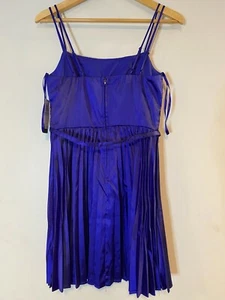City Studio Party/Cocktail Short Blue Dress Size 0,5 Junior Sheath Fit Orig $79 - Picture 1 of 5