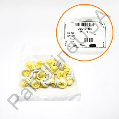 Genuino Land Rover LR3 LR4 Range Sport Clips Moldura Inferior DYC101420 Paquete de 20 Foto 1 de 3