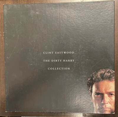 Clint Eastwood The Dirty Harry Collection 6 Laser Disc Box Set - Image 1 of 4