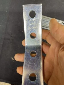 Unistrut 4-hole Open 45 Degree Angle Bracket Zinc B-line - Picture 1 of 7