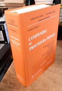 COMPENDIO DI PROCEDURA PENALE IX ED. - MARTA BARGIS - CONSO - GREVI - CEDAM - Imagen 1 de 1