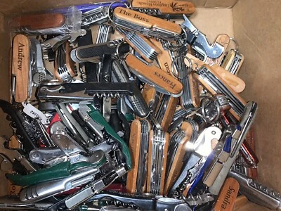 TSA Confiscated Pocket Knives/Multitools Lot! - Image 1 of 2