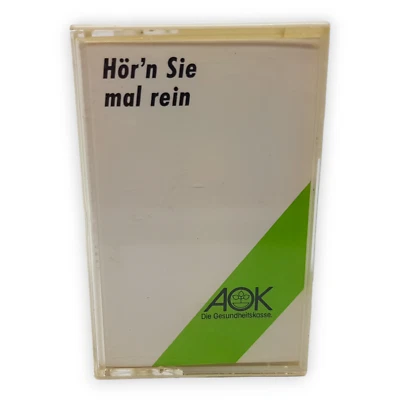 Hörn Sie mal rein AOK Gesundheitskasse MC Kassette Lied Bewegung Waldspaziergang - Bild 1 von 4