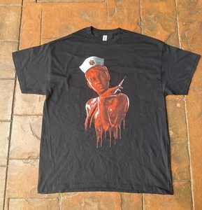 Saw X Movie Promo Blood Drive T-Shirt XL Horror Nurse Halloween - Picture 1 of 5