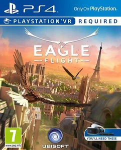 PS4 Eagle Flight (VR Required) PSVR Flight Sim EXCELLENT Condition Flying Game - Picture 1 of 1