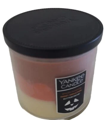 Yankee Candle Halloween Trío Especiado Calabaza Dulce Seducción Crema de Mantequilla Daño ⬇ Foto 1 de 4