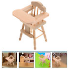  Miniaturowy model krzesła Akcesoria dla dzieci Domek dla lalek Akcesoria
