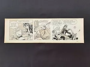 #670704: Original Daily Strip Art ROBIN MALONE de Bob Lubbers 4 de julio de 1967 - Imagen 1 de 7