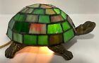 Tiffany Style Stained Glass Turtle Tortoise Night Light Accent Light [#3] Green