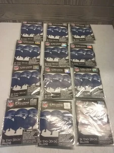 NFL New England Patriots 72 Latex Balloons Birthday Party Supplies Helium Decor - Picture 1 of 10