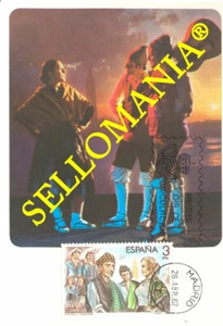 TARJETA MAXIMA GIGANTES Y CABEZUDOS ZARZUELA FERNANDEZ CABALLERO CARD TC22671 - Picture 1 of 1