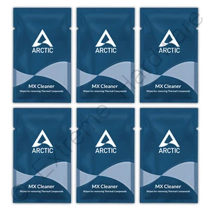 6 x Arctic MX Reinigungstücher MX-6 MX-5 MX-4 Entfernen Wärmeleitpaste Artic - Bild 1 von 1