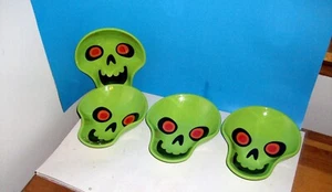 4 HYDE AND EEK SKELETON FIGURAL BOWLS - Picture 1 of 1