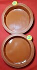 Two Smartware Silicone Baking Cake Pans 8? Round Bakeware (1 New & 1 Used)