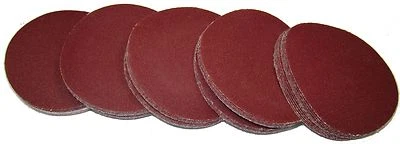 RDGTOOLS HBM MYFORD RDG 2" / 50MM HOOK AND LOOP DA SANDING DISCS (50 PER PACK) P400 GRIT TOOLS
