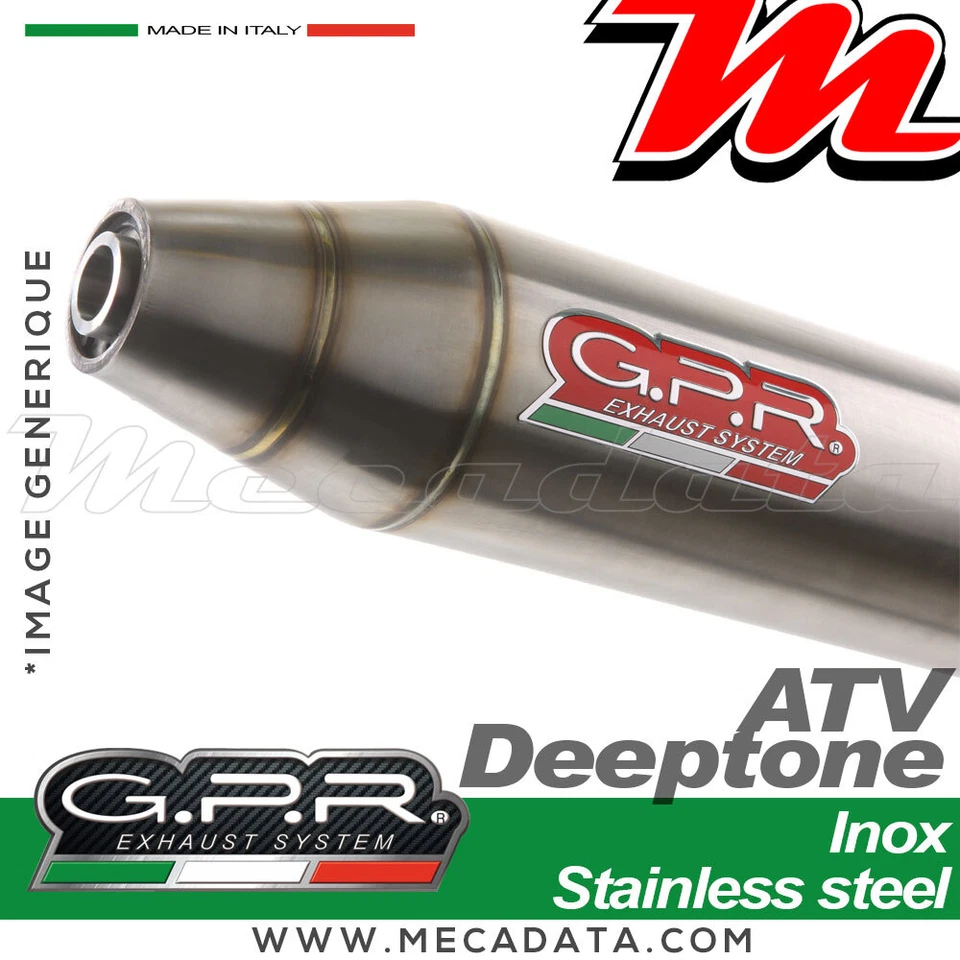 Silencieux Pot d'échappement GPR CAN AM Outlander 800 Passo corto 2009 - Photo 1/1