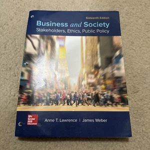 Loose-Leaf for Business and Society by Anne T. Lawrence and James Weber... - Bild 1 von 2