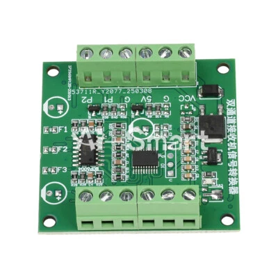 PWM to Voltage Servo Dual Channel Receiver Signal Converter RC Motor Controller - Image 1 of 4