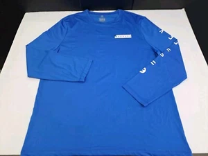Hurley Mens Long Sleeve Rash Guard UPF 50+ Sun Protection Size XL P/SP #5727 - Picture 1 of 6