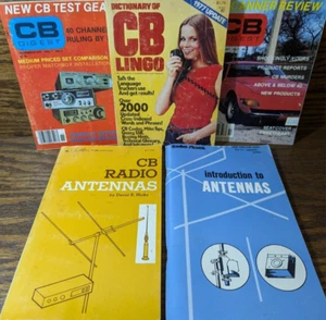 Vintage 1970’s CB Radio Book Lot of 5 – Intro to Antennas, CB Lingo, CB Digest - Bild 1 von 19