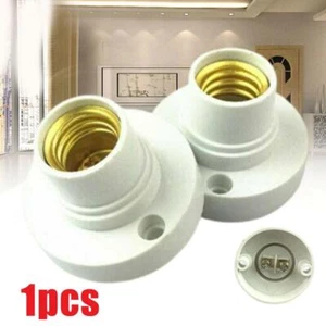 1x E14 Light Bulb Screw Lamp Fixing Base Holder Screw Socket 2024 UK - Picture 1 of 14